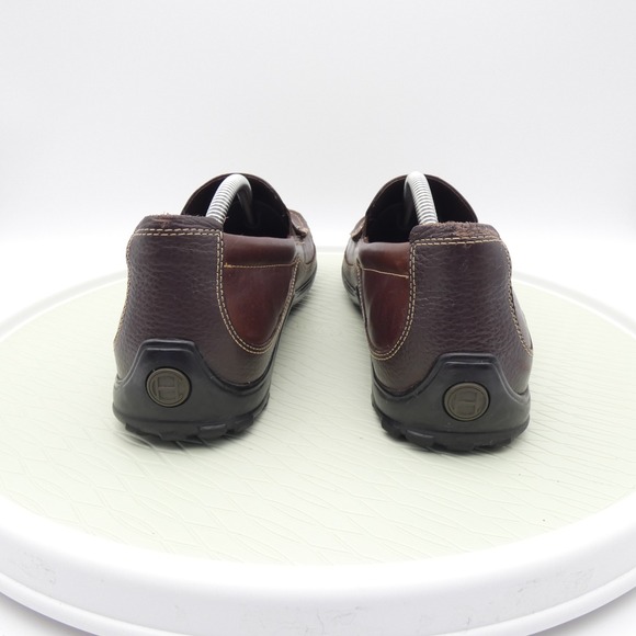 Cole Haan Tucker Venetian C04059 Mens US 12M Shoes Brown Leather Moc Toe Loafer - Picture 4 of 11